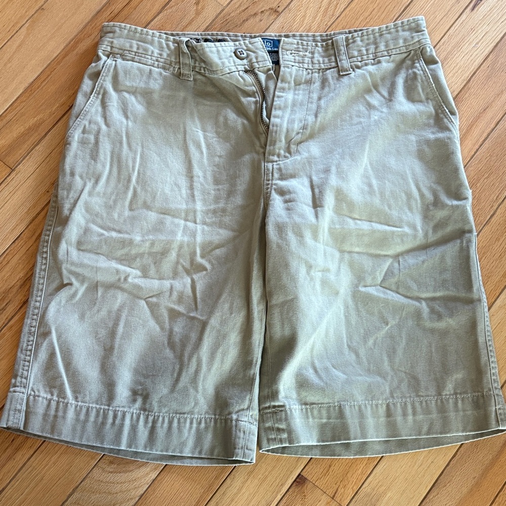 Polo by Ralph Lauren Tan Flat Front Chino Shorts